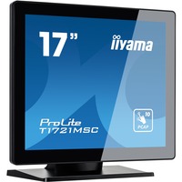 iiyama T1721MSC-B2, LED-skærm Sort (mat)