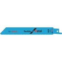 Bosch 2 608 657 550 stiksav, rullesav & sabelsavklinge Saber savklinge Bimetal 1 stk Saber savklinge, Rør, Profil, Bimetal, Blå, 1,8 mm, 10 cm