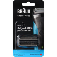 Braun Series 3 Kombipack 21 B neu Barberingshoved, Barberhovedet Sort, Barberingshoved, 1 hoved(er), Sort, Rustfrit stål, 18 måned(er), Braun, Series 3 21 B