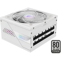 GIGABYTE AORUS ELITE P850W ICE enhed til strømforsyning 850 W 20+4 pin ATX ATX Hvid, PC strømforsyning Hvid, 850 W, 100 - 240 V, 50/60 Hz, 12 A, Aktiv, 125 W
