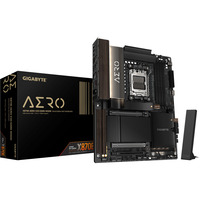 GIGABYTE X870E AERO X3D DARK WOOD, Bundkort Sort/træ, AMD, Sokkel AM5, AMD Ryzen 7000 Series, AMD Ryzen 8000 Series, AMD Ryzen 9000 Series, Sokkel AM5, DDR5-SDRAM, 256 GB