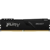 Kingston FURY FURY Beast hukommelsesmodul 32 GB 1 x 32 GB DDR4 2666 Mhz Sort, 32 GB, 1 x 32 GB, DDR4, 2666 Mhz, 288-pin DIMM