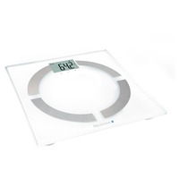 Medisana BS 444 Elektronisk personlig vægt Hvid Hvid/rustfrit stål, Elektronisk personlig vægt, Hvid, 8 bruger(e), LCD