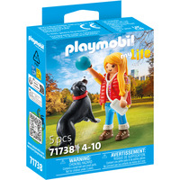 PLAYMOBIL My Life Kvinde med Sennenhund, Bygge legetøj 