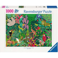 Ravensburger Puzzle - Magisk regnskov, Puslespil 