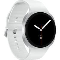 Samsung Galaxy Watch 8 3,81 cm (1.5") AMOLED 44 mm Digital 480 x 480 pixel Berøringsskærm Sølv Wi-Fi GPS (satellit), SmartWatch Sølv, 3,81 cm (1.5"), AMOLED, Berøringsskærm, 32 GB, GPS (satellit), 34 g