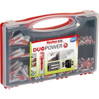 fischer RED BOX DUOPOWER, Dyvel Lys grå/Rød