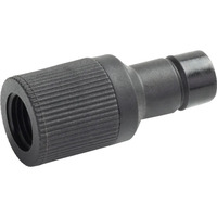 Alphacool ES hurtigkobling G1/4 IG PushIn han, Forbindelse Sort