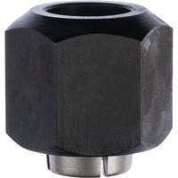 Bosch 2 608 570 125 tilbehør til motorklipper, Collet Chuck 1 cm, Sort