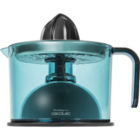 Cecotec Elektrisk citruspresser ZitrusEasy Inox Blå/gennemsigtig