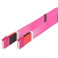Digitus LWL patchkabel, duplex, LC > LC stik, multimode OM4 lys violet