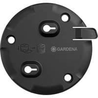 GARDENA AquaPrecise monteringsplade, overjordisk, Mount Sort