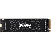 Kingston FURY 500G FURY RENEGADE M.2 2280 NVMe SSD, Solid state-drev Sort, 500 GB, M.2, 7300 MB/s