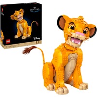 LEGO Ung Simba – Løvernes konge, Bygge legetøj Byggesæt, 18 År, Plast, 1445 stk, 2,18 kg