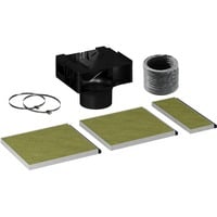 Neff Z51BII1X6 emhætte tilbehør Emhætte, filter, Konvertering sæt Emhætte, filter, Sort, Grøn, Grå, Neff, 466 mm, 380 mm, 690 mm