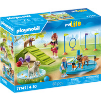 PLAYMOBIL My Life Hundelegeplads, Bygge legetøj 