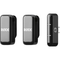 Rode Microphones Wireless Micro USB-C, Mikrofon Sort
