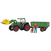 Schleich FARM WORLD 42608 legetøjsbil, Spil køretøj Traktor, 3 År, Sort, Grøn, Rød, Gul