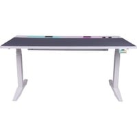 Thermaltake G700 RGB Hvid Gaming Bord, Gaming skrivebord Hvid