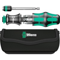 Wera Kraftform Kompakt 26, 7 dele, Bit sæt Sort/Grøn