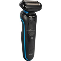 Braun Series 5 - 51-B1000s, Shaver Sort/Blå