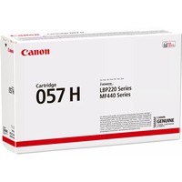 Canon 057H tonerpatron 1 stk Original Sort 10000 Sider, Sort, 1 stk