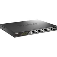D-Link DSS-200G-28MPP netværksswitch Administreret L2 Gigabit Ethernet (10/100/1000) Strøm over Ethernet (PoE) 1U Grå Administreret, L2, Gigabit Ethernet (10/100/1000), Fuld duplex, Strøm over Ethernet (PoE), 1U