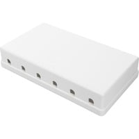 Digitus Konsolideringspunkt hus, til 6x Keystone moduler, Boliger Hvid