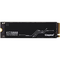 Kingston KC3000 M.2 512 GB PCI Express 4.0 3D TLC NVMe, Solid state-drev Sort, 512 GB, M.2, 7000 MB/s