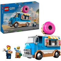 LEGO City Donutvogn, Bygge legetøj Byggesæt, 5 År, Plast, 196 stk, 452 g