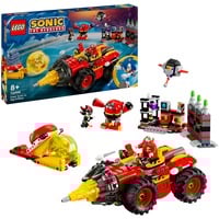 LEGO Super Sonic mod Egg Drillster, Bygge legetøj Byggesæt, 8 År, Plast, 590 stk, 973 g