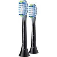 Philips Sonicare C3 Premium Plakbeskyttelse HX9042/88, 2 stk., Børstehoved Sort