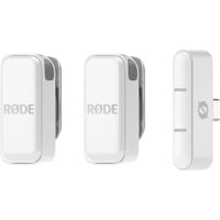 Rode Microphones Wireless Micro USB-C, Mikrofon Hvid