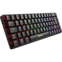 Sharkoon PureWriter W65, Tastatur Sort, DE-layout, Kailh Choc V2 Low Profile Red