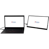 Verbatim 49591 computerskærm 35,6 cm (14") 1920 x 1080 pixel Fuld HD LCD Berøringsskærm Sort, LED-skærm Sort, 35,6 cm (14"), 1920 x 1080 pixel, Fuld HD, LCD, 6 ms, Sort
