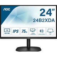 AOC B2 24B2XDA LED display 60,5 cm (23.8") 1920 x 1080 pixel Fuld HD Sort, LED-skærm Sort, 60,5 cm (23.8"), 1920 x 1080 pixel, Fuld HD, LED, 4 ms, Sort