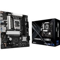 ASRock B860M-X GEN 5, Bundkort Sort/Sølv