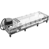 Alphacool Core fladt reservoir 360 højre, Ekspansion tank gennemsigtig