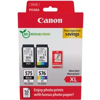 Canon 5437C006 blækpatron 2 stk Original Højt (XL) udbytte Sort, Blå, Magenta, Gul Højt (XL) udbytte, Sort, Blå, Magenta, Gul, 2 stk, Value pack