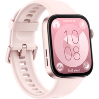 Huawei WATCH Fit 3 4,62 cm (1.82") AMOLED 43.2 mm Digital 408 x 480 pixel Berøringsskærm Lyserød Wi-Fi GPS (satellit), SmartWatch Rosa, 4,62 cm (1.82"), AMOLED, Berøringsskærm, Wi-Fi, GPS (satellit), 26 g