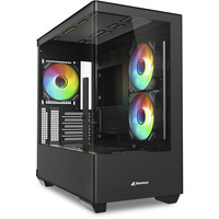 Sharkoon Towerkabinet Sort