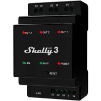Shelly Pro 3, Stafetter Sort
