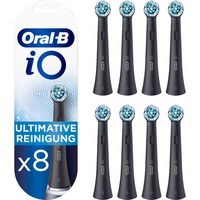 Braun Oral-B iO Ultimativ Rengøring 8 stk, Børstehoved Sort