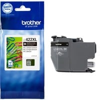 Brother LC422XLBK blækpatron 1 stk Original Sort Sort, 1 stk, 3000 Sider, Enkelt pakke