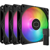 Cooler Master SickleFlow Edge 120 ARGB Blæser, Sag fan Sort