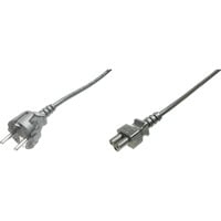 Digitus Tysk netledning, Kabel Sort