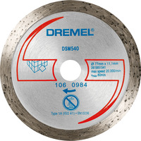 Dremel DSM20 diamant fliseskæreskive (DSM540) 