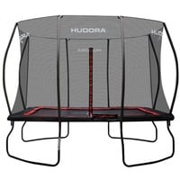 HUDORA 4Square Trampolin 215x305, Fitnessredskab Sort/Rød