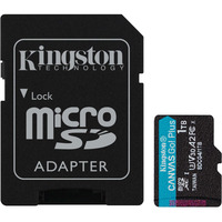Kingston SDCG4/1TB, Hukommelseskort Sort