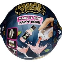 MGA Entertainment Make It Mini Happy Hour, Klippe og klistre Miniverse Make It Mini Happy Hour, 8 År, Flerfarvet, Plast, Resin